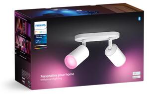 Philips Hue White and color ambiance 8720169319455 Fugato spot 2xGU10 4,2W 2000-6500+RGB biela