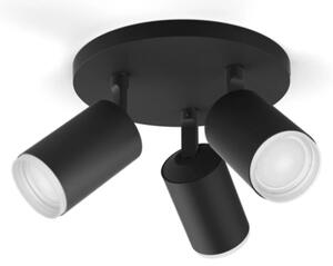 Philips Hue White and color ambiance 8720169319332 Fugato spot 3xGU10 4,2W 2000-6500+RGB čierna