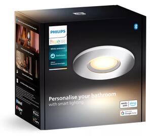 Philips Hue White Ambiance 8720169317956 Adore zápustné svietidlo D94mm GU10 4,2W/350lm 2200-6500K IP44 chróm