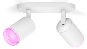 Philips Hue White and color ambiance 8720169319455 Fugato spot 2xGU10 4,2W 2000-6500+RGB biela