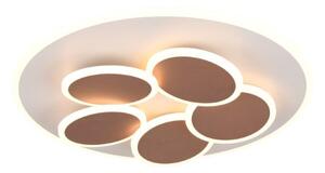 TRIO 653210676 MANDALA stropné svietidlo D490mm SMD LED 35W/4200lm 2700-6500K svetlo šedá, diaľkový ovládač