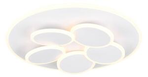 TRIO 653210631 MANDALA stropné svietidlo D490mm SMD LED 35W/4200lm 2700-6500K biela matná, diaľkový ovládač