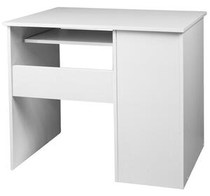 Počítačový stôl PIN biely