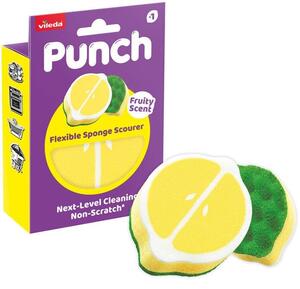 Punch Lemon Flexibilná hubka 1 ks VILEDA 182804