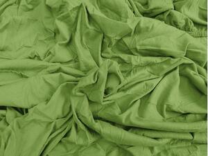 Jersey prostěradlo EXCLUSIVE zelené 200 x 220 cm