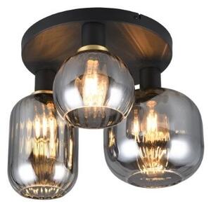 TRIO 619800332 DIVA stropné svietidlo D390mm 3xE27 čierna matná