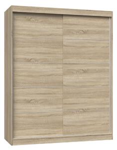 TP Living Šatníková skriňa IGA I 160 cm dub sonoma