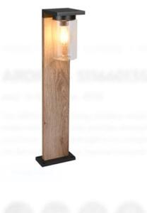 TRIO 511660135 ARDILA vonkajšie stojanové svietidlo/stĺpik V650mm 1xE27 IP44 imitácia dreva