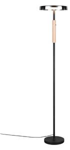 TRIO 454910132 CELESTE stojacia lampa V1600mm SMD LED 15W/1750lm 3000K čierna, drevo