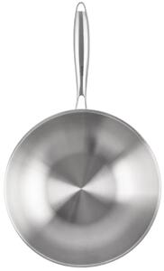 Teela Wok panvica Ø 30 cm, nehrdzavejúca oceľ ORION 113234