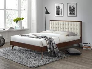 Drevená manželská posteľ Solomo 160 x 200