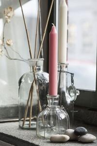Vysoká sviečka Rustic Rosé 18 cm