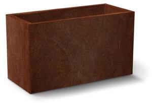Tall Vysoký záhradný kvetináč 40 × 90 × 50 cm, corten CORGARDEN 1082