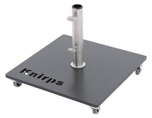 KNIRPS 50 kg - pojazdný oceľový stojan na slnečník s kolieskami