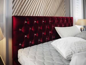 Manželská posteľ 140 cm Quintin (hnedá) (s roštom a úložným priestorom). Vlastná spoľahlivá doprava až k Vám domov. 1047132