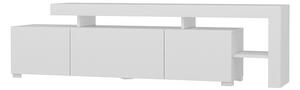 Hanah Home TV stolík Beliz s LED osvetlením biely