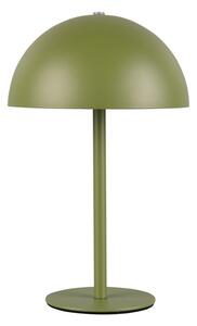Zelená LED stolová lampa s kovovým tienidlom (výška 21 cm) Munoz – Reality