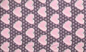 Bavlnené obliečky KASUGA ružové + povlak na vankúšik 40 x 40 cm Rozmer obliečky: 70 x 90 cm | 140 x 220 cm