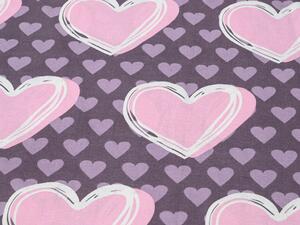 Bavlnené obliečky KASUGA ružové + povlak na vankúšik 40 x 40 cm Rozmer obliečky: 70 x 90 cm | 140 x 220 cm