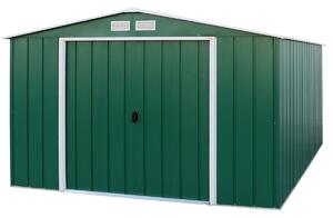 Colossus Eco XXL Záhradný domček 11,6 m², zelený DURAMAX 61361