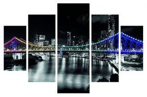Hanah Home Viacdielny obraz Light Bridge 92 x 56 cm