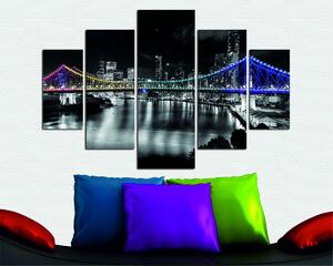 Hanah Home Viacdielny obraz Light Bridge 92 x 56 cm