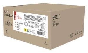 Emos ZU210.12 LED priemyselné závesné svietidlo HIGHBAY ASTER 100W 17000lm 4000K IP65