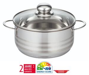 Brillant Hrniec Ø 16 cm, 1,6 l, nerezový ELO BASIC 22216