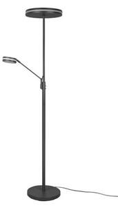 TRIO 426510242 FRANKLIN dotyková stojaca lampa SMD LED V1810mm 35W/4100lm, 6,5W/650lm 2700+3200+4000K antracit, stmievateľná