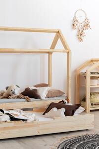Detská posteľ ADEKO Mila II prírodná 160x70 cm
