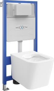 Mexen Fenix Slim, podomietkový modul a závesné WC Teo, biela, 6103385XX00
