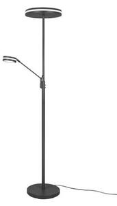 TRIO 426510242 FRANKLIN dotyková stojaca lampa SMD LED V1810mm 35W/4100lm, 6,5W/650lm 2700+3200+4000K antracit, stmievateľná