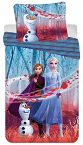 Obliečky Ľadové kráľovstvo - Frozen 21 140x200 70x90 cm 100% Bavlna Jerry Fabrics