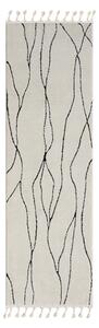 My Flair , Behúň Moroccan Serenity CA40082 weiß, 80x250, čiernobiela, obývacia izba