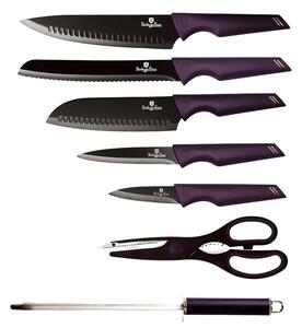 BERLINGERHAUS Súprava nožov v stojane 8 ks Purple Eclipse Collection BH-2587