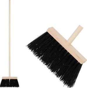 Metla Geco Indust Black WH, 240 mm, priemyselná, čierna, s násadou 1200 mm