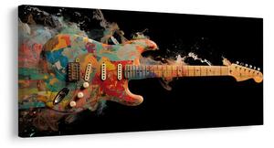 Obraz elektrická gitara v farbách