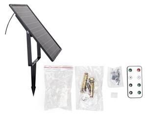 Aigostar - stmievateľný solárny LED pás/20W/3,2V 20 m 2700K IP65 + diaľkový ovládač