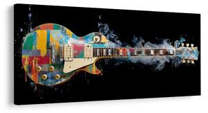 Obraz farebná elektrická gitara