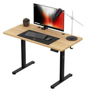 Elektrický výškovo nastaviteľný stôl Mark Adler Leader 6.9 Dub Craft / čierny