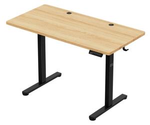 Elektrický výškovo nastaviteľný stôl Mark Adler Leader 6.9 Dub Craft / čierny