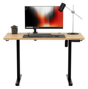 Elektrický výškovo nastaviteľný stôl Mark Adler Leader 6.9 Dub Craft / čierny