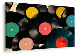 Obraz hudobné retro vinylové platne