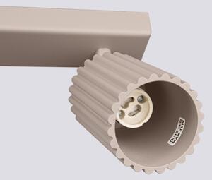 Brilagi - LED bodové svietidlo CRESTO 2xGU10/10W/230V šedohnedé