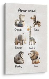 Obraz africkí zvierací kamaráti
