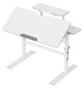 Detský rastúci písací stôl Mark Adler Study 3.7 Pink