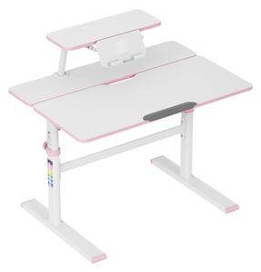 Detský rastúci písací stôl Mark Adler Study 3.7 Pink