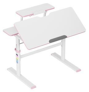 Detský rastúci písací stôl Mark Adler Study 3.7 Pink