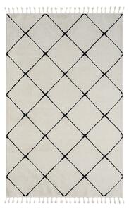 My Flair , Kusový koberec Moroccan Vision weiß, 100x200, čiernobiela, obývacia izba