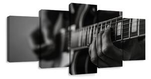 5-dielny obraz gitarová melódia